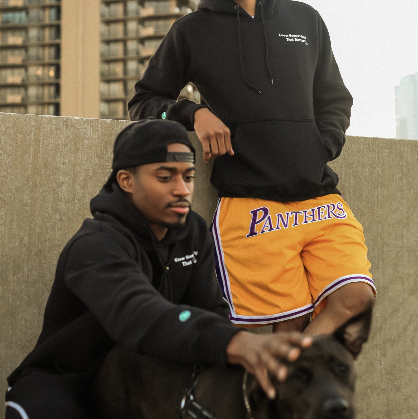 PANTHERS MESH SHORTS